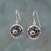 Boho Earrings Sun and Moon