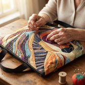 Kaia | Painted Horse Quilted Tote