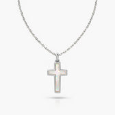 Opal Cross necklace