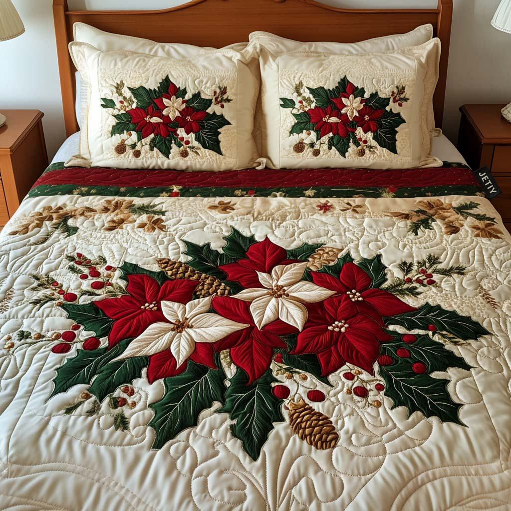 Christmas Star | 3-Piece Bedspread Set