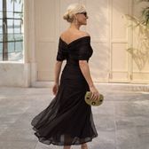 Mikaela | Maxi Dress with Off-the-Shoulder Design