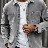 Bryce | Ribbed Texture Overshirt