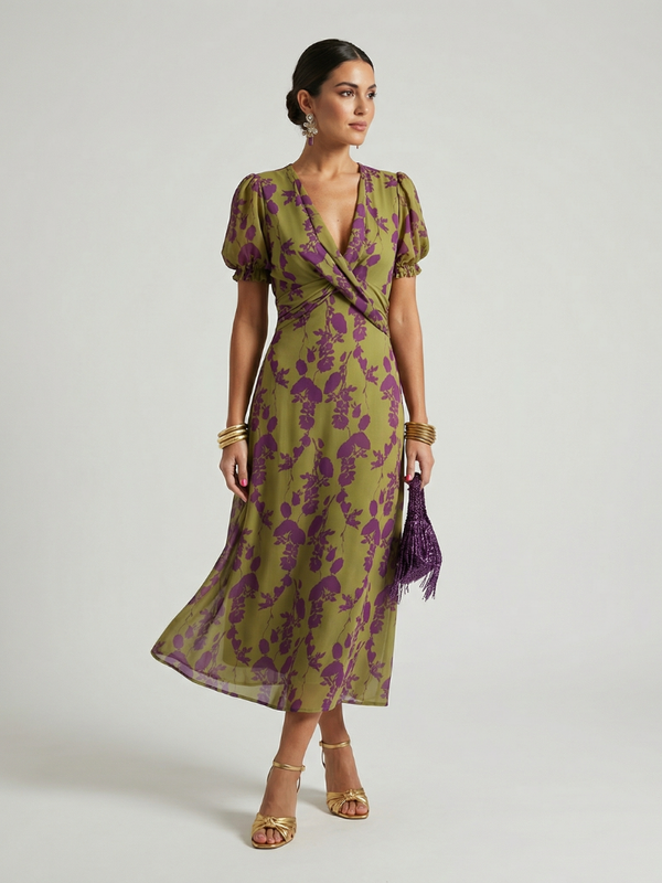 Virel | Relaxed, Belly-Covering Midi Dress