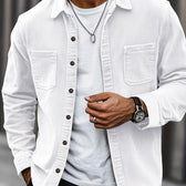 Bryce | Ribbed Texture Overshirt