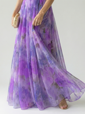 Isel | Soft-Wrap Maxi Dress
