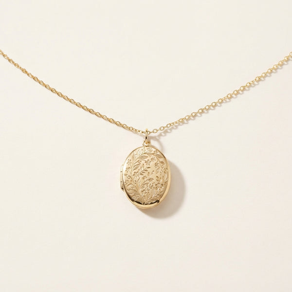 Hazel Locket Necklace