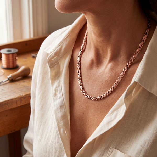 Cedar & Copper Necklace