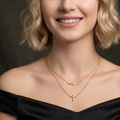 Classic Cross Necklace