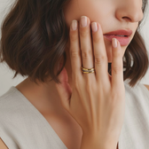 The Halo Stackable Rings