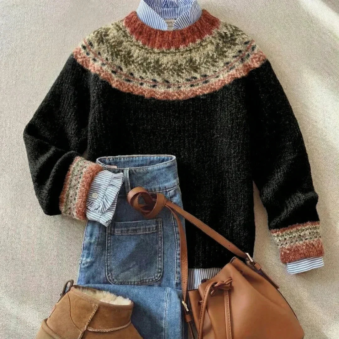 Samantha™ | Chic Vintage Knitted Sweater