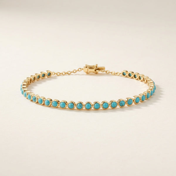 Skye Turquoise Tennis Bracelet