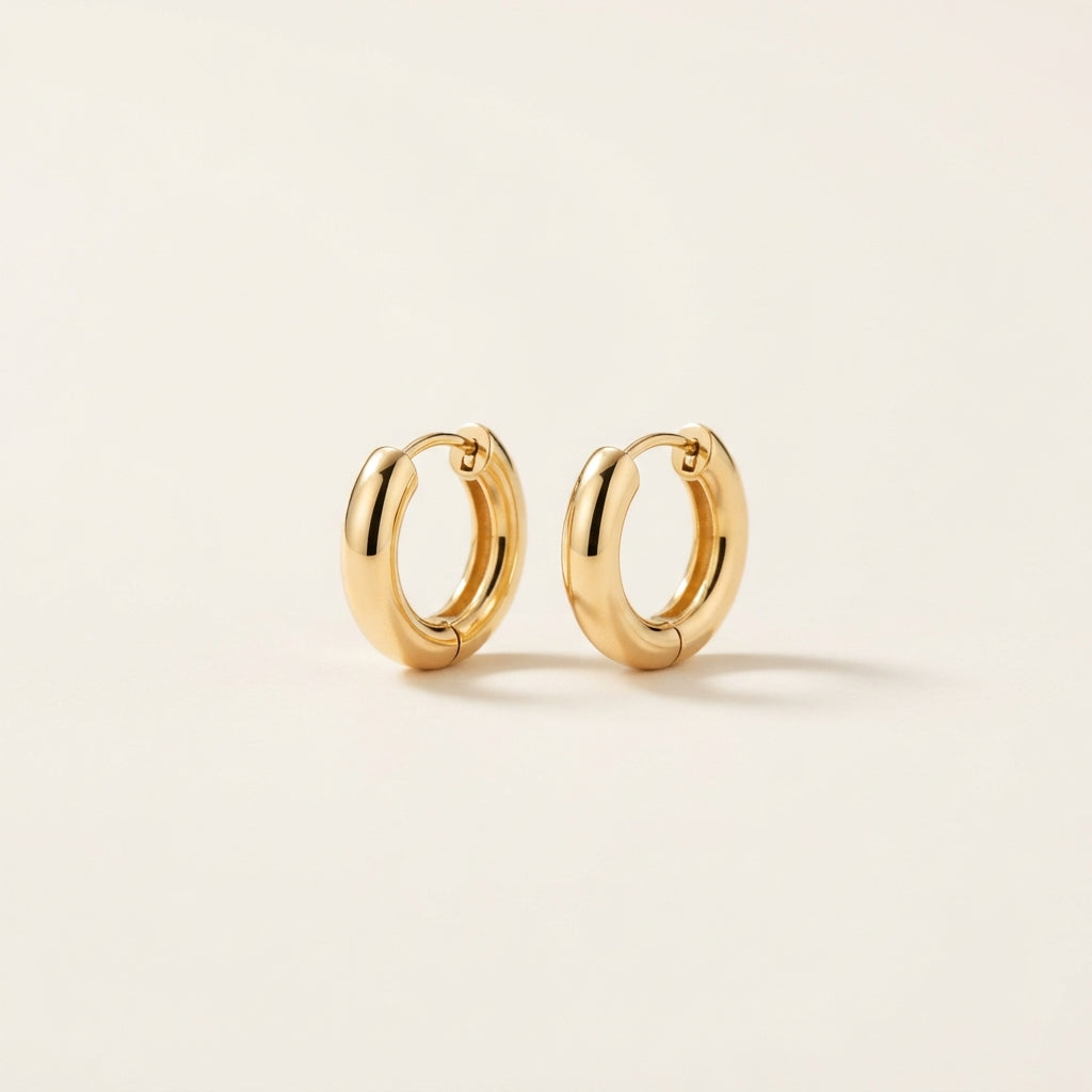 Sofia Gold Hoops