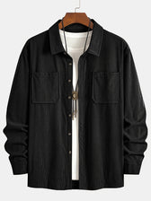 Bryce | Ribbed Texture Overshirt