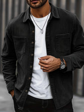 Bryce | Ribbed Texture Overshirt