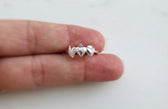 Sacred Hearts of the Holy Family Ring in Sterling Silver