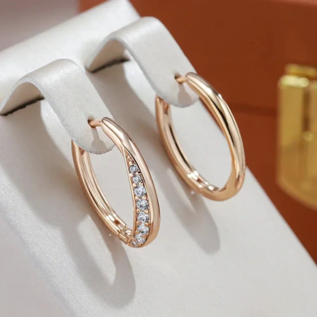 Chic Gold Hoops