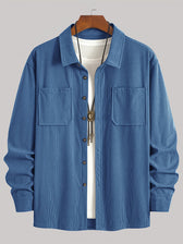 Bryce | Ribbed Texture Overshirt