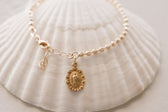 Our Lady of Guadalupe Scalloped Bracelet