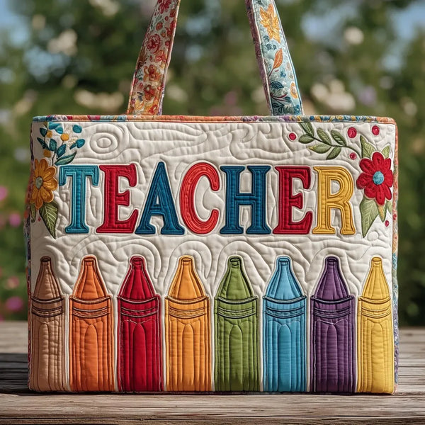 Teacher's Joy | Handmade Quilted Bag