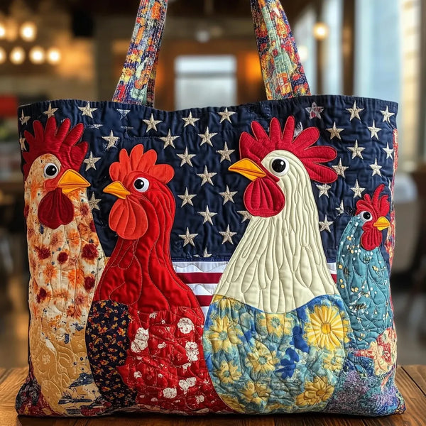 Rural Charm | Handcrafted Quilted Bag