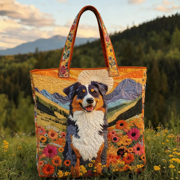Mountain Meadow Companion | Handmade Quilted Bag