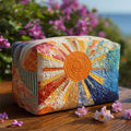 Brynn - Quilted Toiletry Bag - Sunbeam