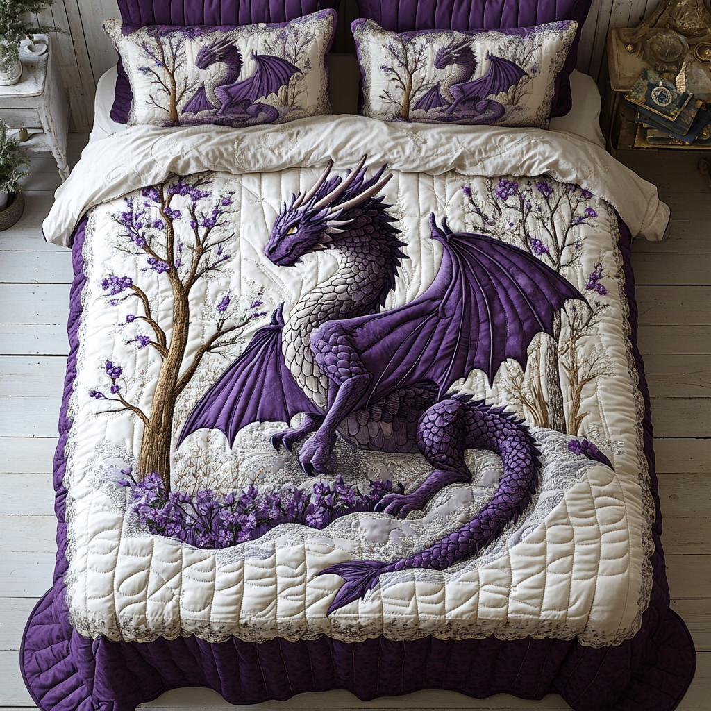 Drachenwald | 3-Piece Bedspread Set