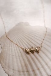 Sacred Hearts of the Holy Family Necklace