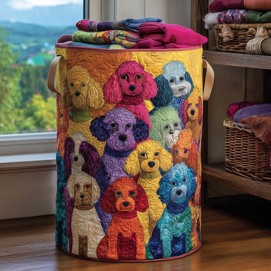 Ella & Finn Boutique quilted laundry basket