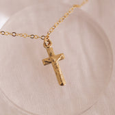 Mini Crucifix Necklace