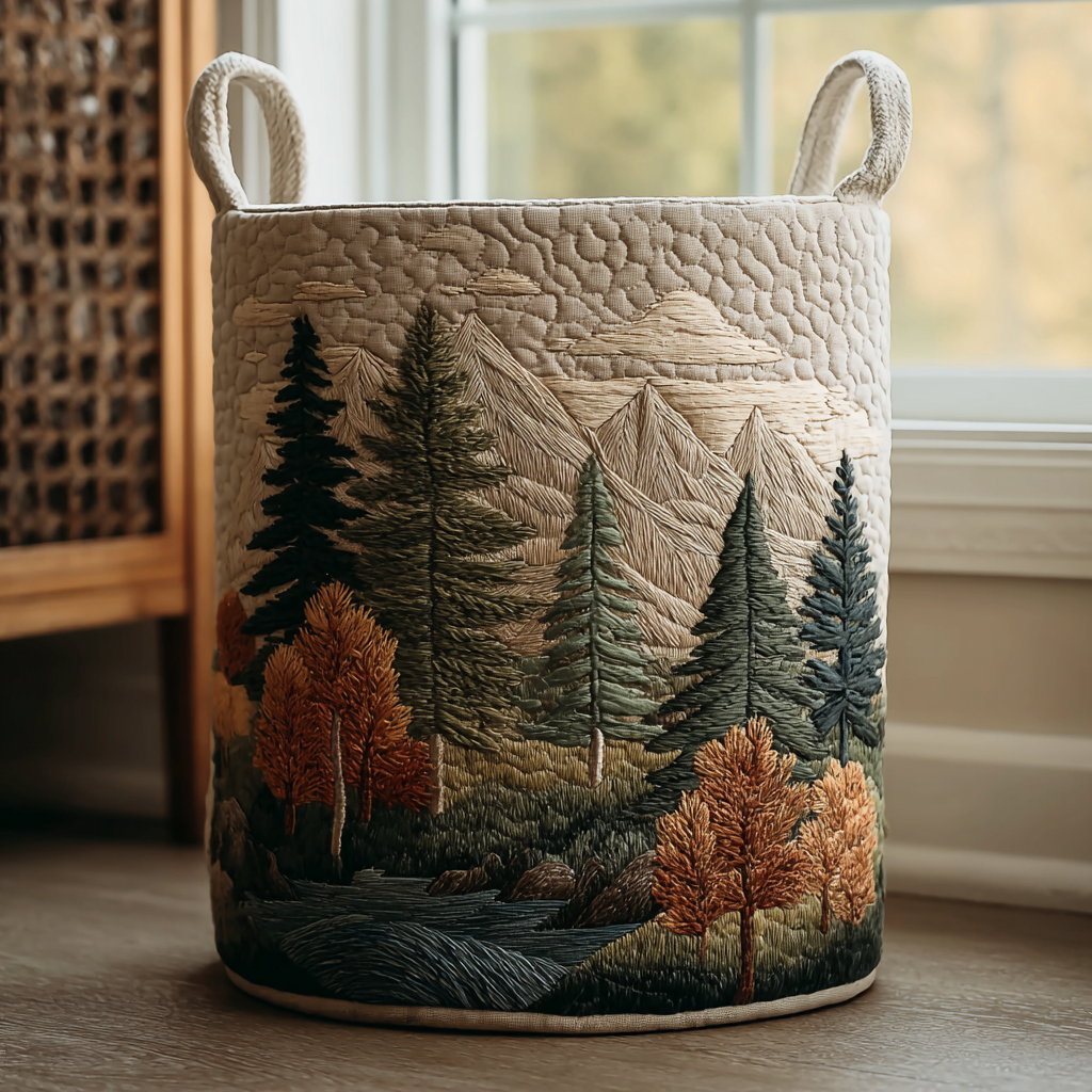 Laundry Basket Forest