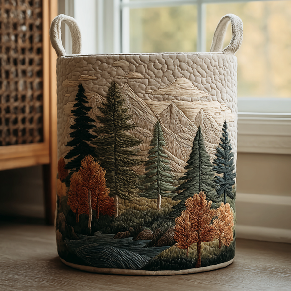 Laundry Basket Forest