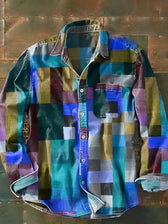 Zavian - Artistic Patchwork Shirt