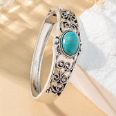 Alouette Vintage Crest Bracelet | White Gold