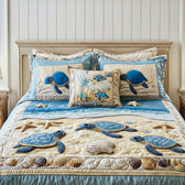 Ocean Waves | 3-Piece Bedspread Set