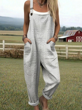 Freja | Casual Patterned Jumpsuit