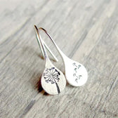 Dandelion Leaf Earrings