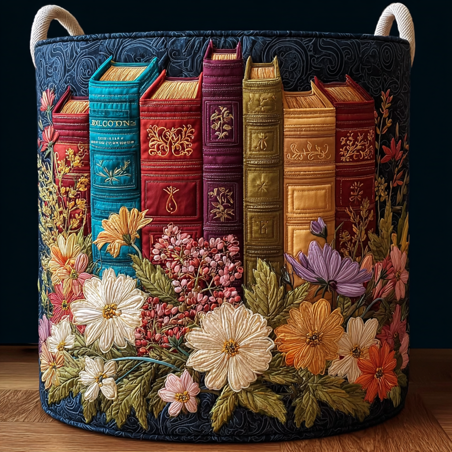 Ella & Finn Boutique quilted laundry basket