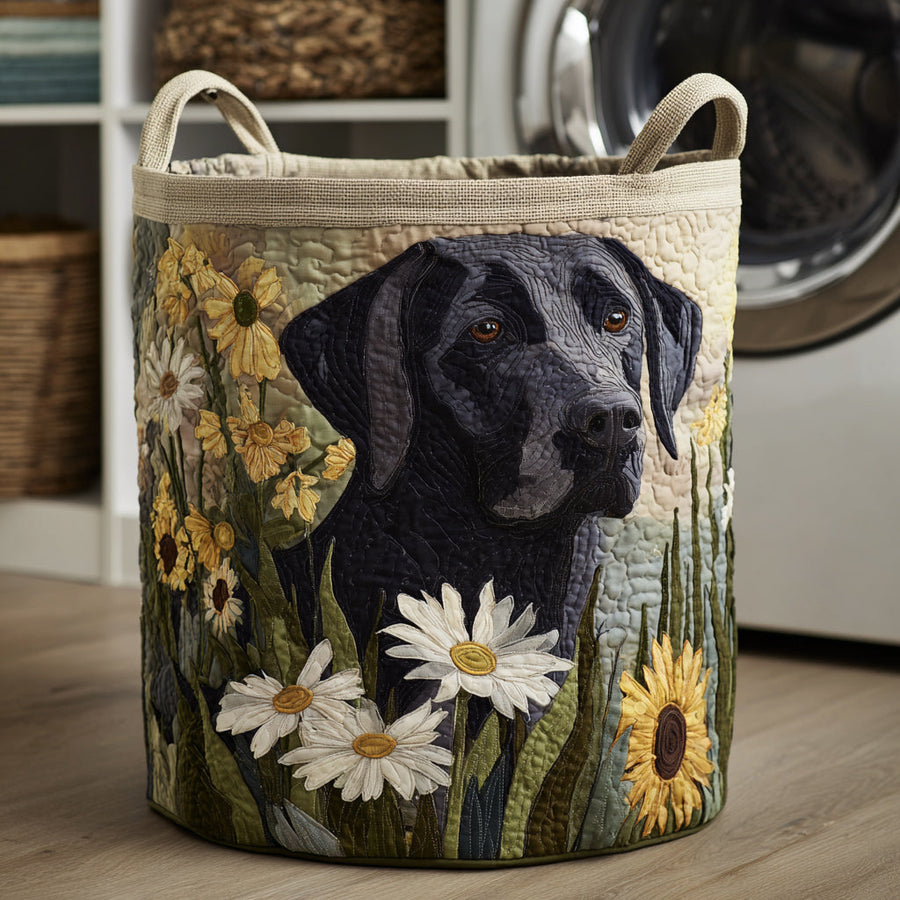 Ella & Finn Boutique quilted laundry basket