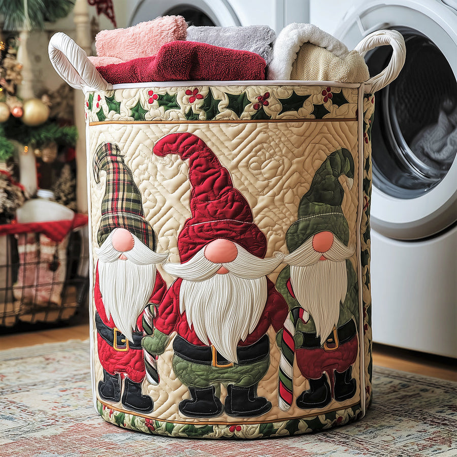 Ella & Finn Boutique quilted laundry basket