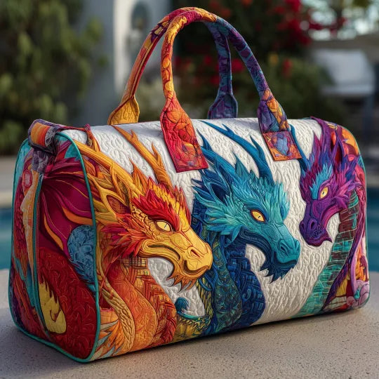 Blaze | Three Dragons Quilted Duffle