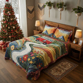Vintage Fernweh | 3-Piece Bedspread Set