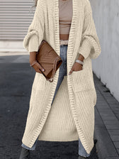 Charmaine | Longline Open-Front Cardigan