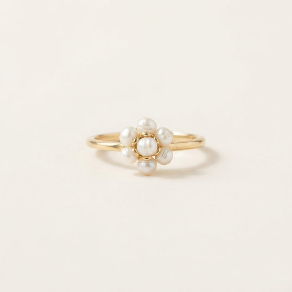Ondine Pearl Cluster Ring