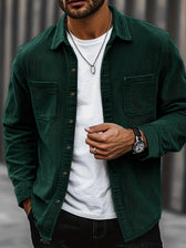 Bryce | Ribbed Texture Overshirt