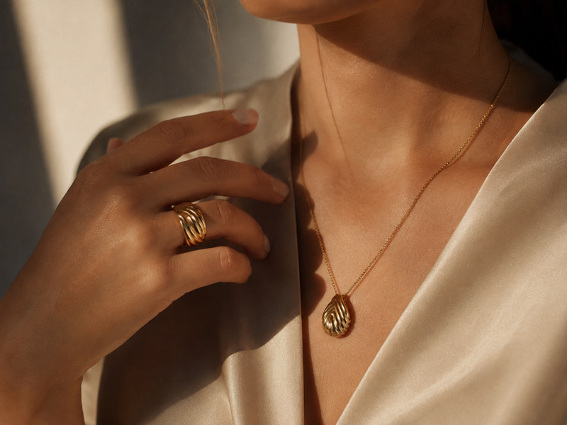 Gold on gold