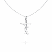 Faith Cross Necklace