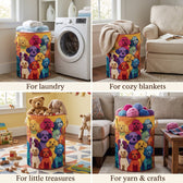Feline Friends Laundry Basket