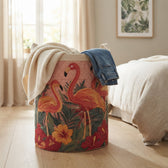Flamingo Paradise Laundry Basket