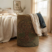 Golden Roots Laundry Basket